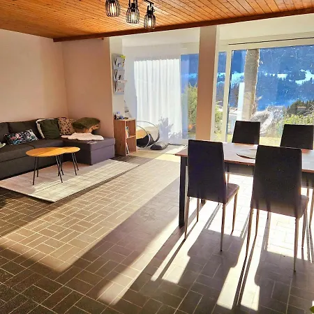 Panorama Nähe Skigebiet Laax * Sagogn