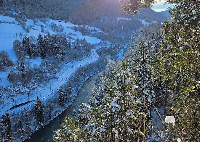 Panorama Naehe Skigebiet Laax Apartment Sagogn