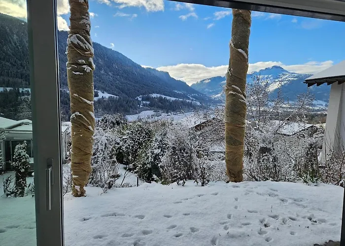 Panorama Nähe Skigebiet Laax